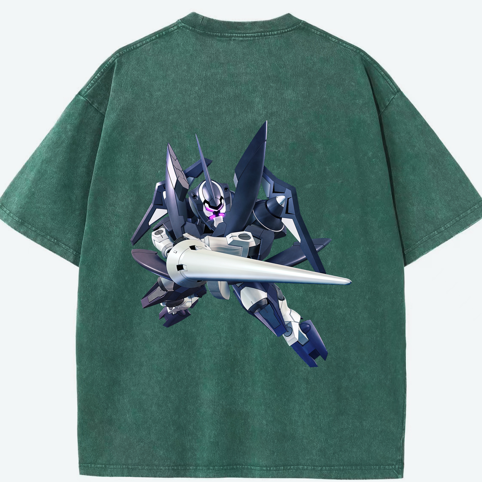 （画像用） 機動戦士ガンダム Mobile Suit Gundam 綿100% ヴィンテージ風 半袖Tシャツ（背面プリント）